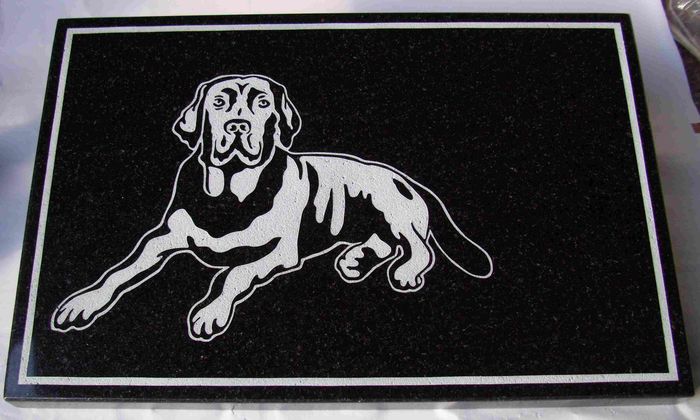 Tiergrabstein "Exclusiv-Doggy" Tiergrabstein "Exclusiv-Doggy"