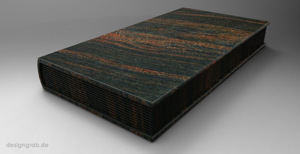 grave stone "cosed book"